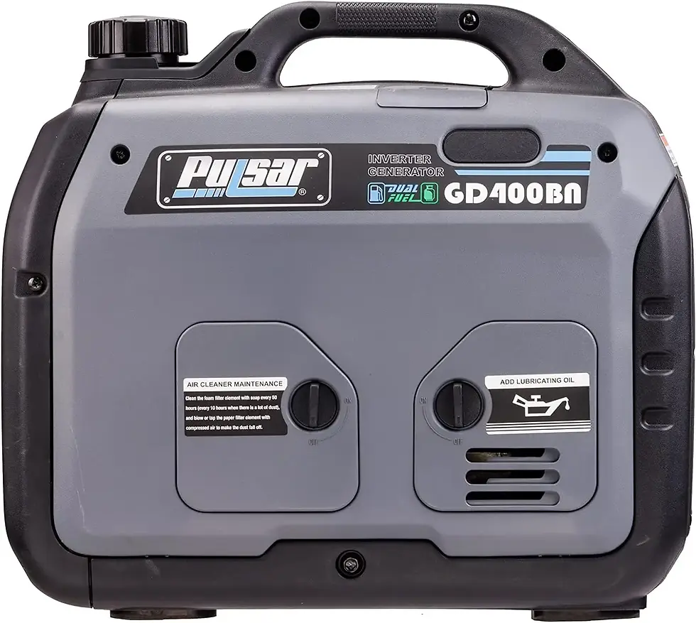 Thumbnail: Pulsar Products For GD400BN, 4000W Portable super-quiet Dual Fuel & Parallel Cap