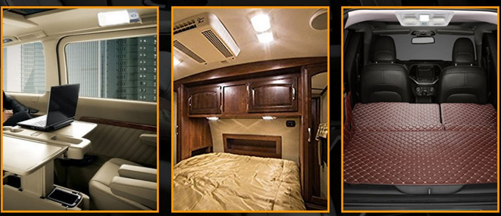 Thumbnail: LED Roof Spotlight 12V Rectangular Ceiling Lamp Touch Function Dimmer Switch Int