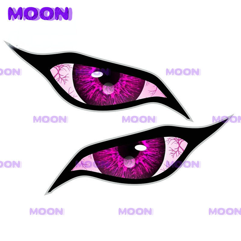 Thumbnail: Car Stickers for Evil Yellow Eyes RV Motorcycle Occlusion Scratch Waterproof Win