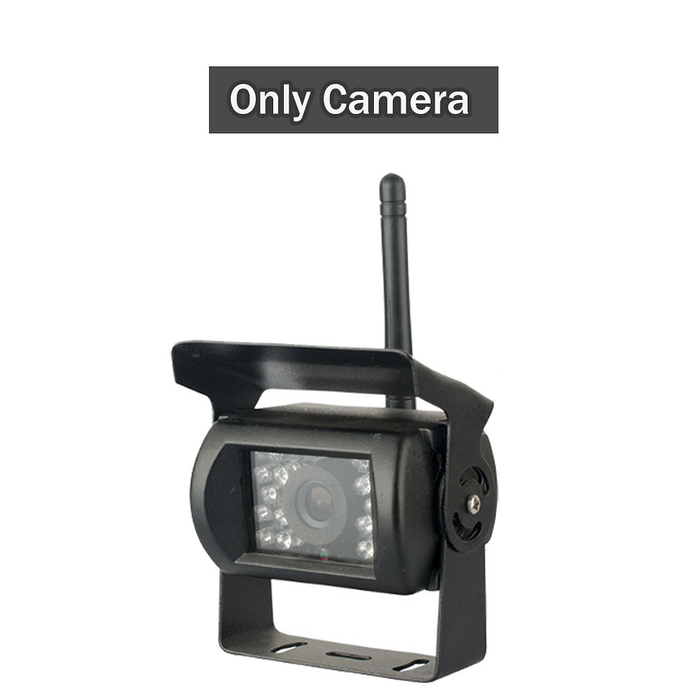 Thumbnail: 7" WIFI Car Monitor Screen Rear View Camera For Truck Bus RV Trailer Excavator R