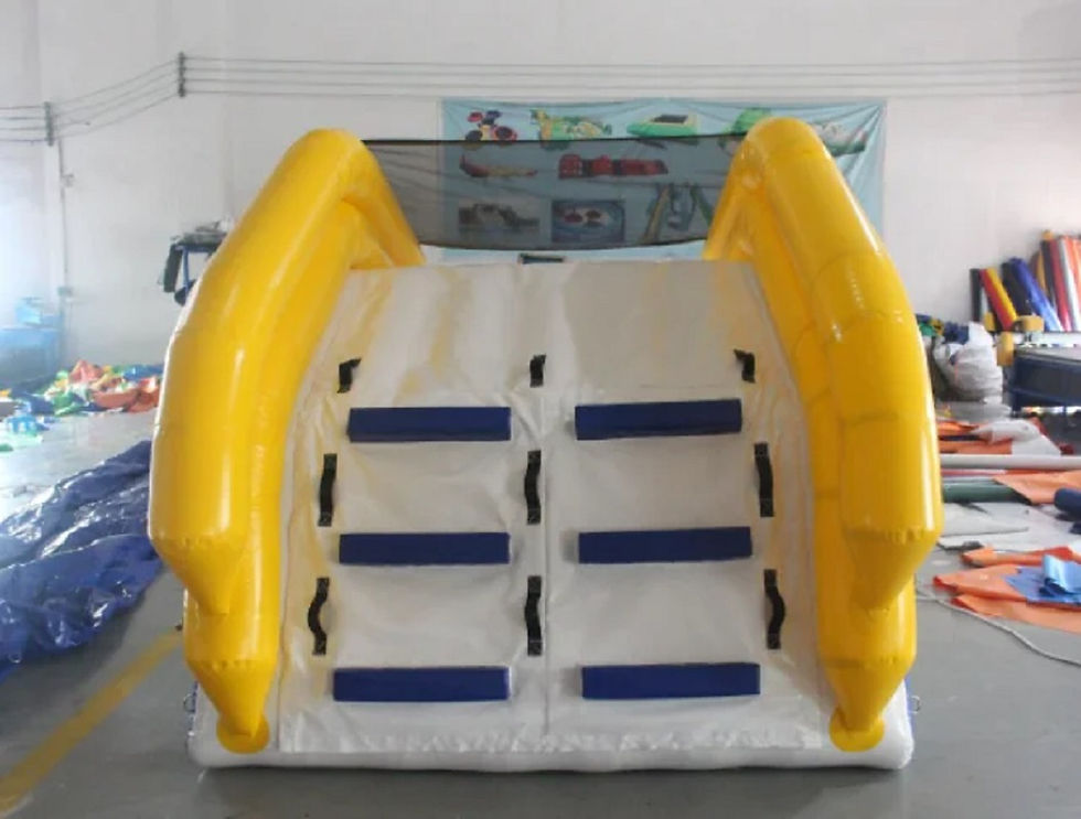 Thumbnail: Custom High Quality summer season inflatable yacht slide Inflatable Water Dock S