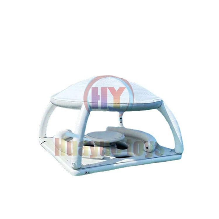 Thumbnail: Inflatable water rest bar leisure loungers yacht slide sea swimming pool with ne