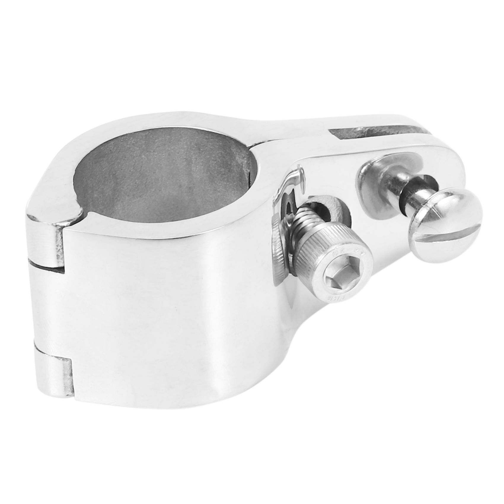25Mm Fitting Boat Bimini Top Hinged Jaw Slide Marine Hardware 316 Stainless Stee
