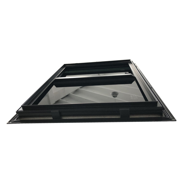 Thumbnail: TONGFA Top Selling New Product Caravan RV Toughened glass square corner sliding 
