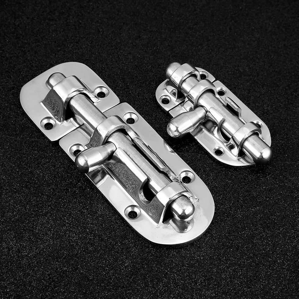 Thumbnail: Barrel  Lock Boat  Marine  Stainless Steel Marine Boat Door Window Lock  Slide B