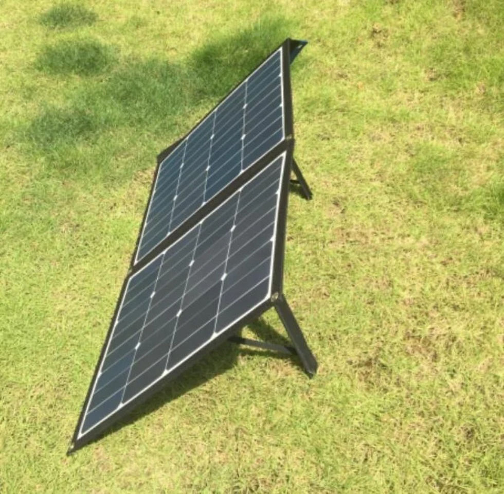 Thumbnail: PORTABLE SOLAR SYSTEM 80w 220wh 60000mAh /3.7V mini solar system for emergency l