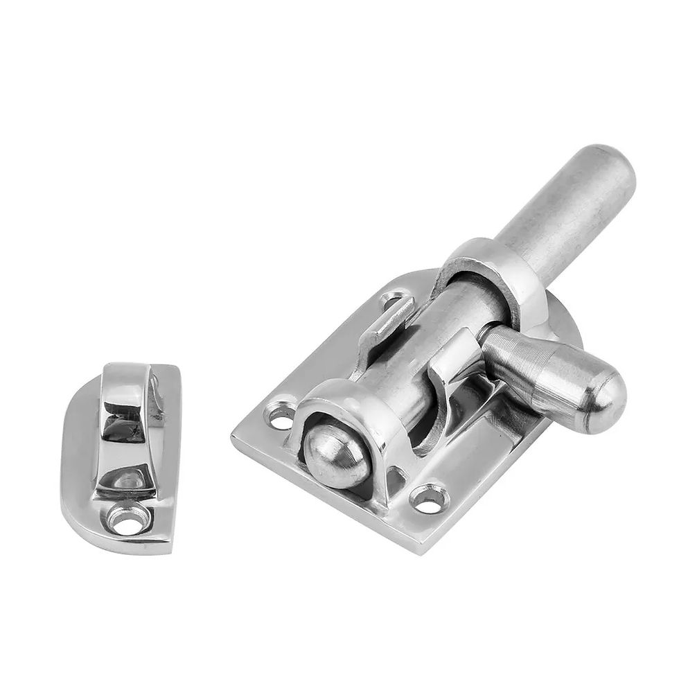 Thumbnail: Slide Bolt Latch Boat Door Lock Marine Environment 60mm Marine Direct Replacemen