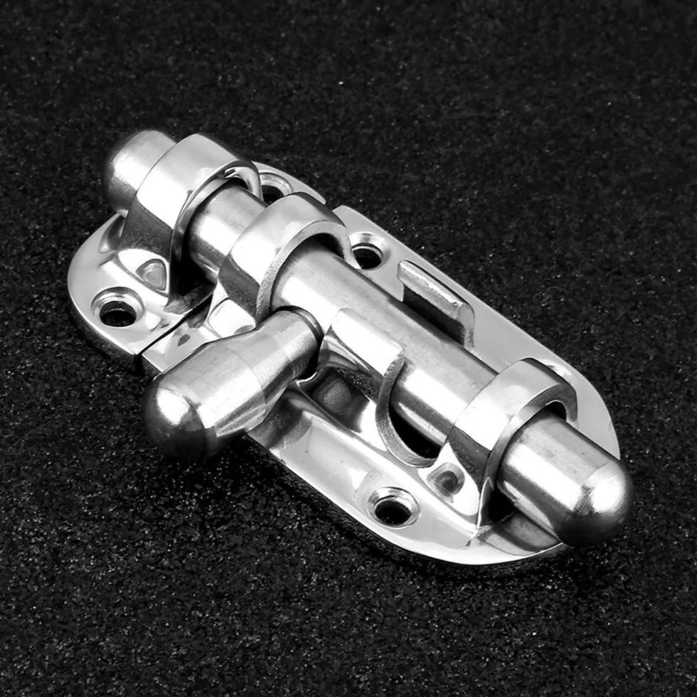 Thumbnail: Slide Bolt Latch Boat Door Lock Marine Environment 60mm Marine Direct Replacemen
