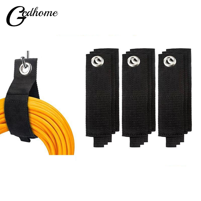 Car Trunk Tool Extension Cord Holder Organizer Heavy-Duty Hook Loop Storage Stra