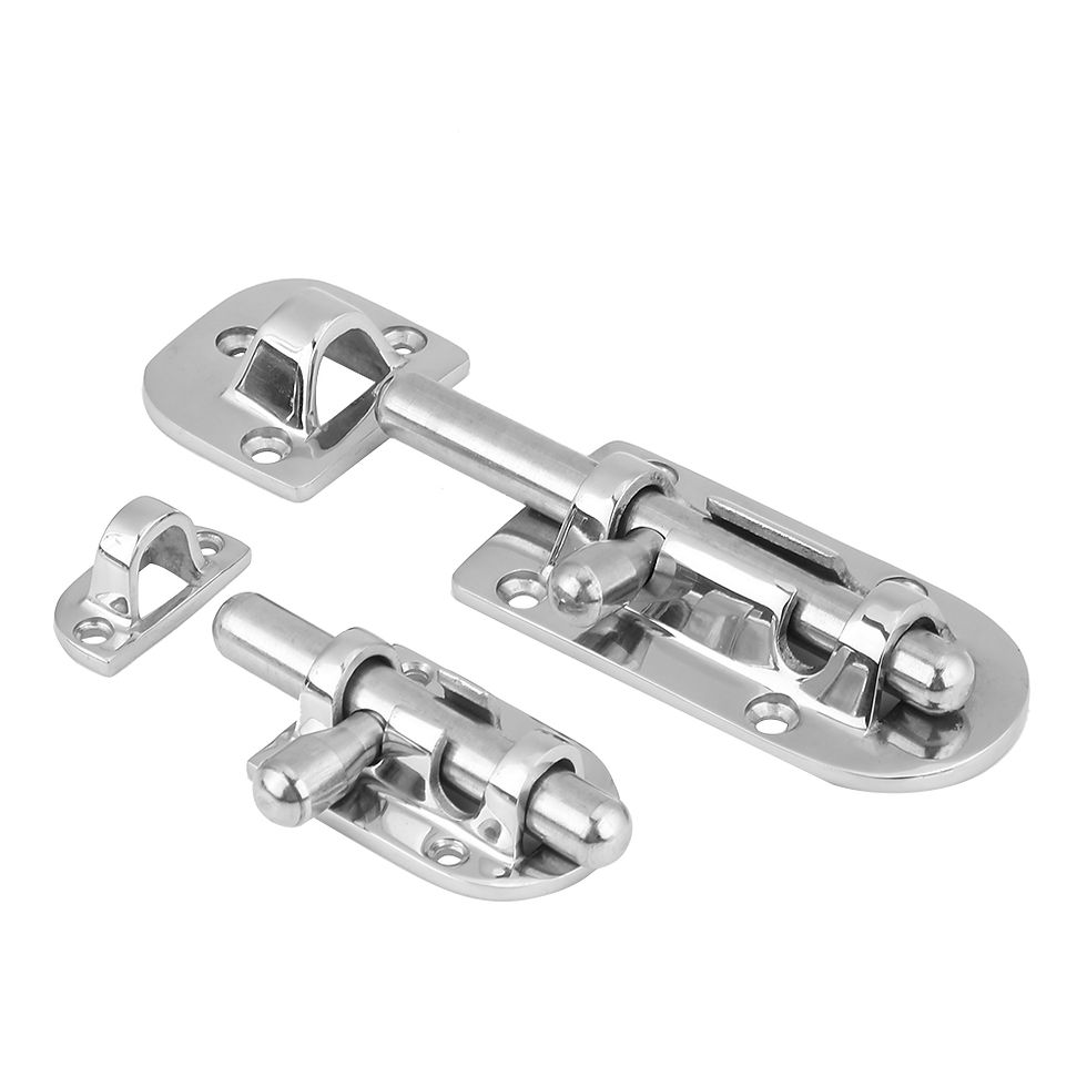 Thumbnail: Barrel  Lock Boat  Marine  Stainless Steel Marine Boat Door Window Lock  Slide B
