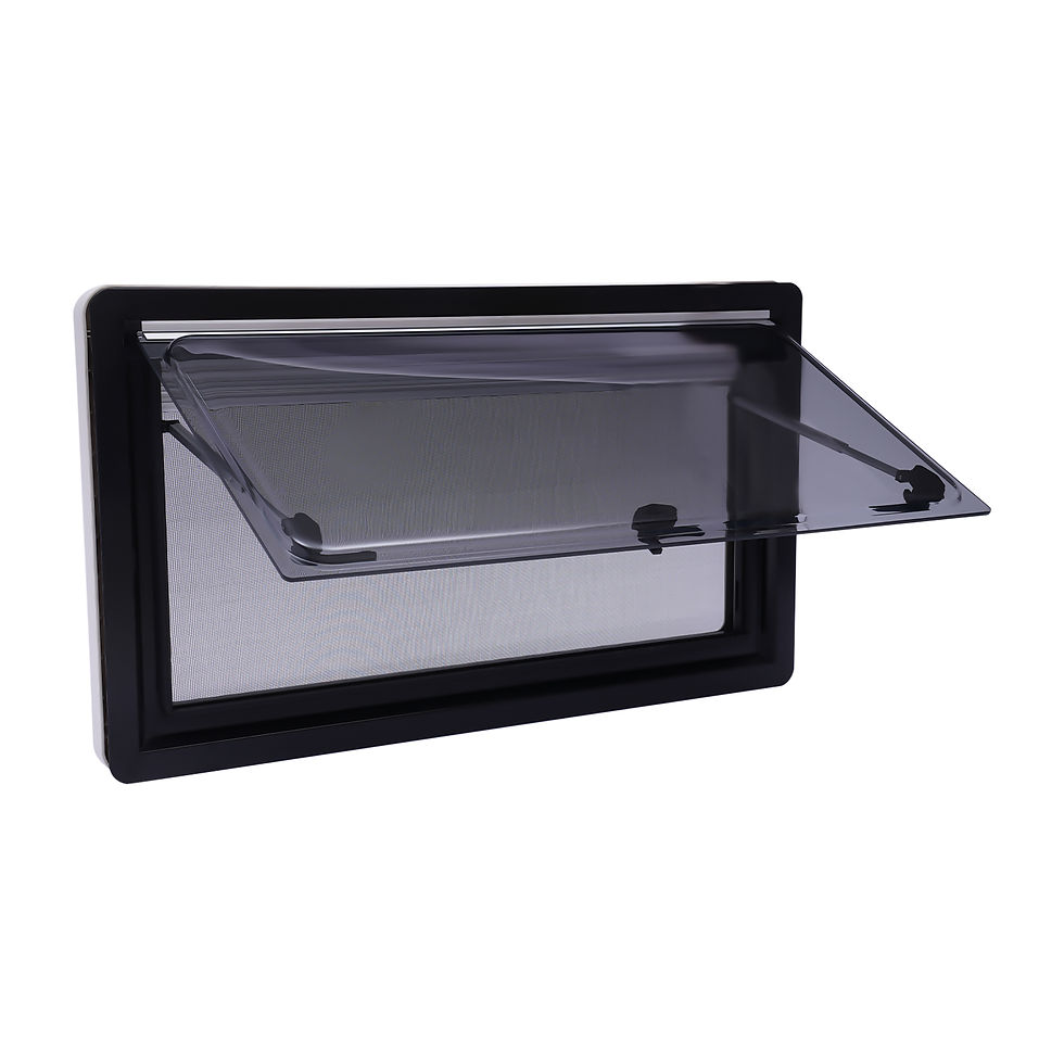 Thumbnail: Sliding RV Caravan Camper Window Vent Skylight with Blind Screen Ventilation Hin