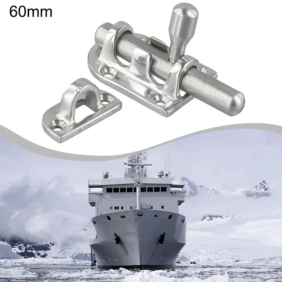 Thumbnail: Slide Bolt Latch Boat Door Lock Marine Environment 60mm Marine Direct Replacemen