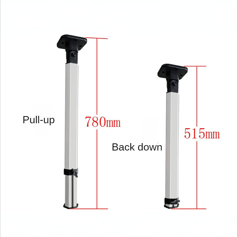 Thumbnail: RV With Desktop Board Detachable Adjustable Folding Table Leg RV Exterior Alumin