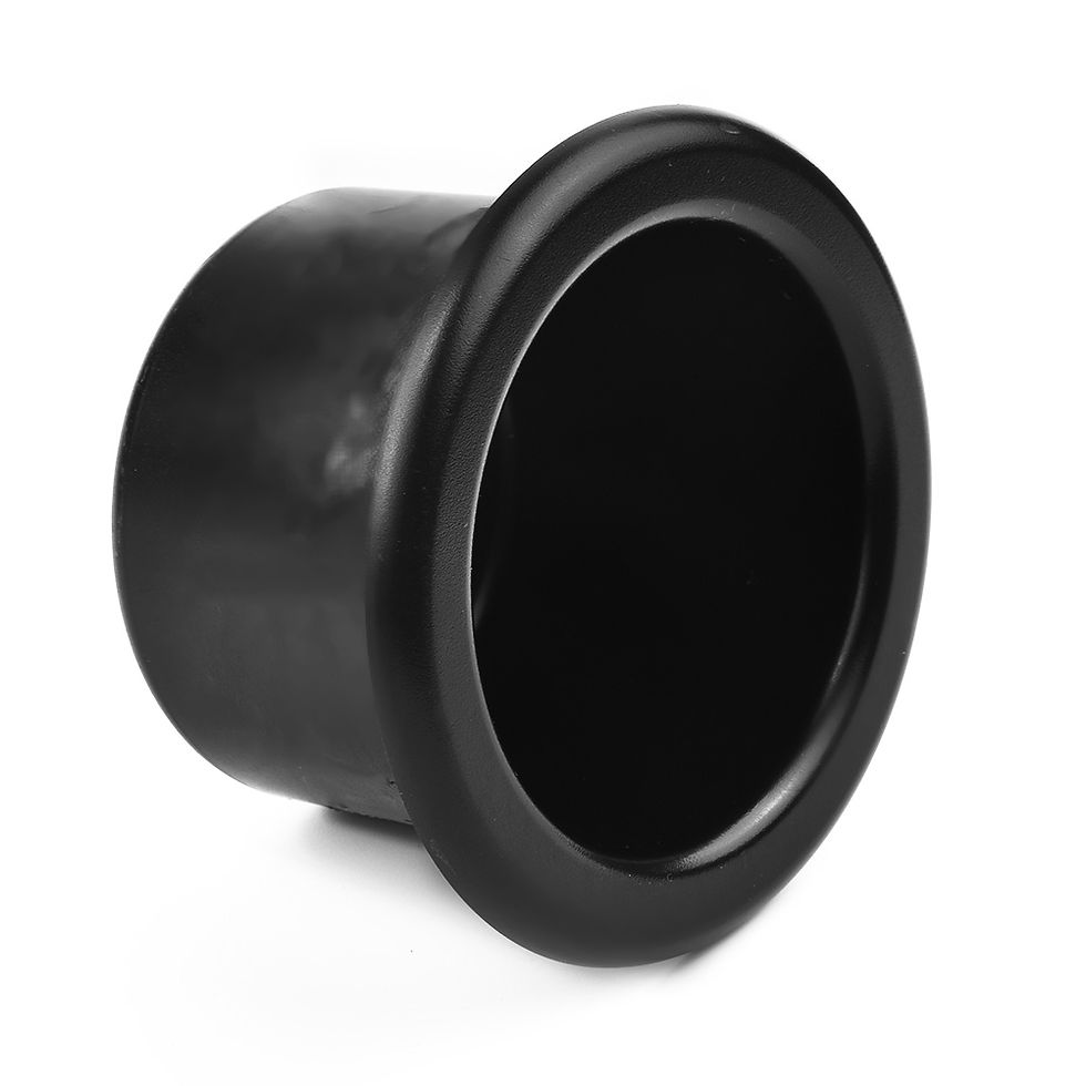 Thumbnail: 2 Pcs Car Cup Water Drink Holder Recessed Fit For RV Car Camper Boat Trailer Bla