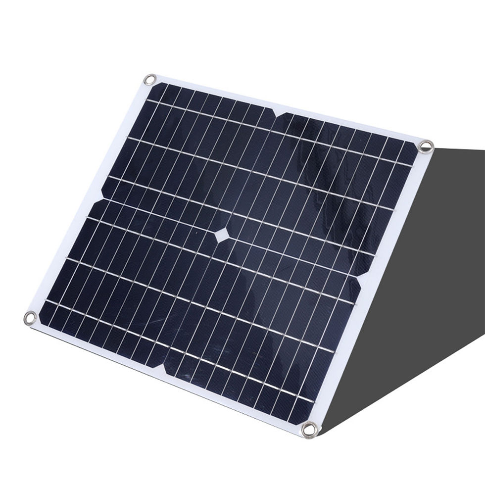 Thumbnail: Solar Plate Exhaust Fan 30W Solar Panel Solar Powered Dual Fan Kits Pet House RV