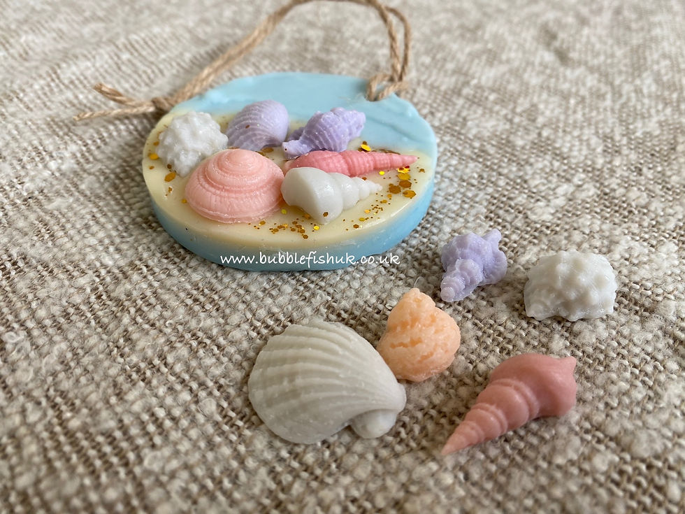 Thumbnail: Handmade Soy Wax Wardrobe Freshener - Seaside