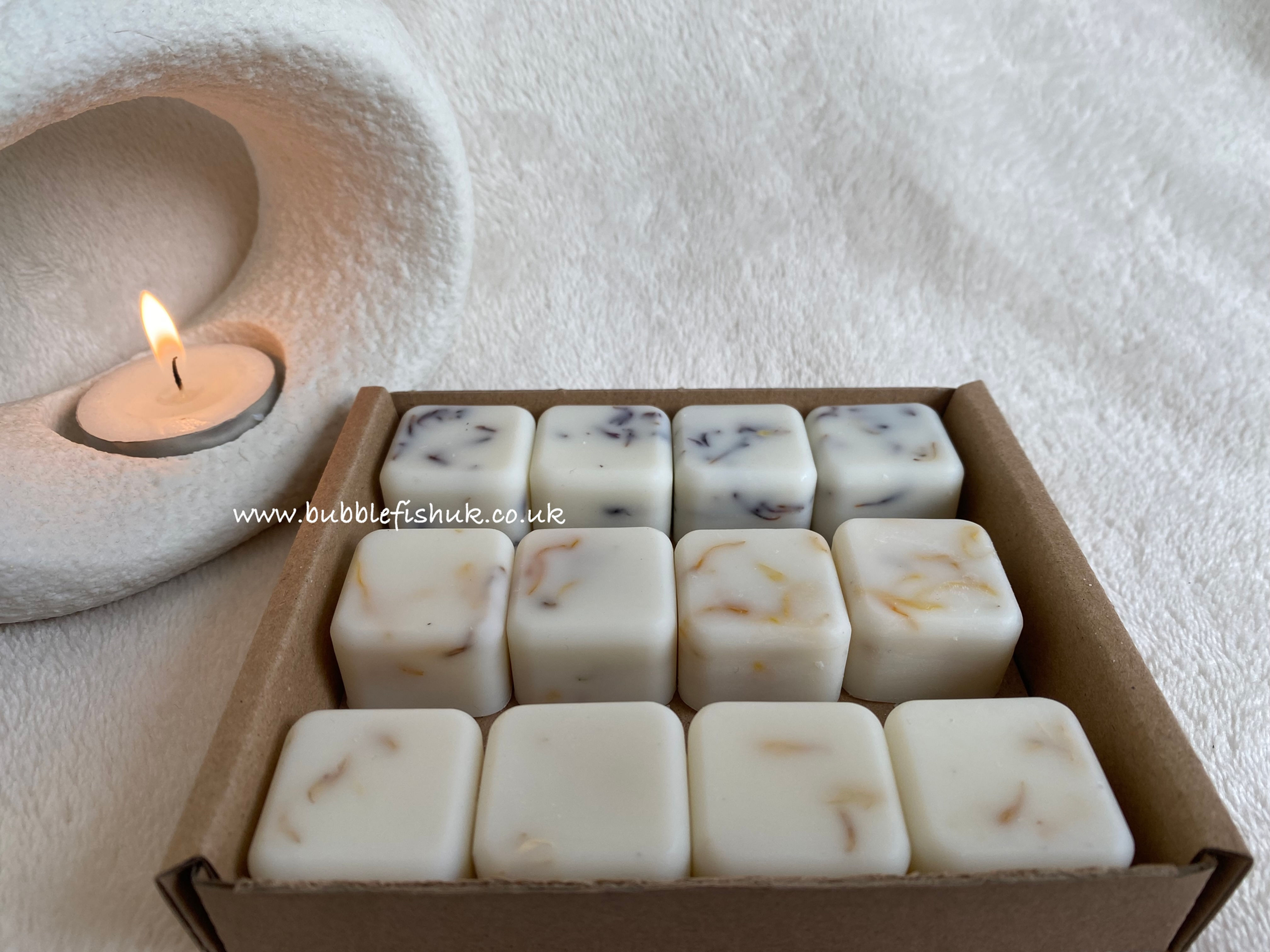 Handmade Soy Wax Melts Botanical Collection 12 pcs Box - Spring