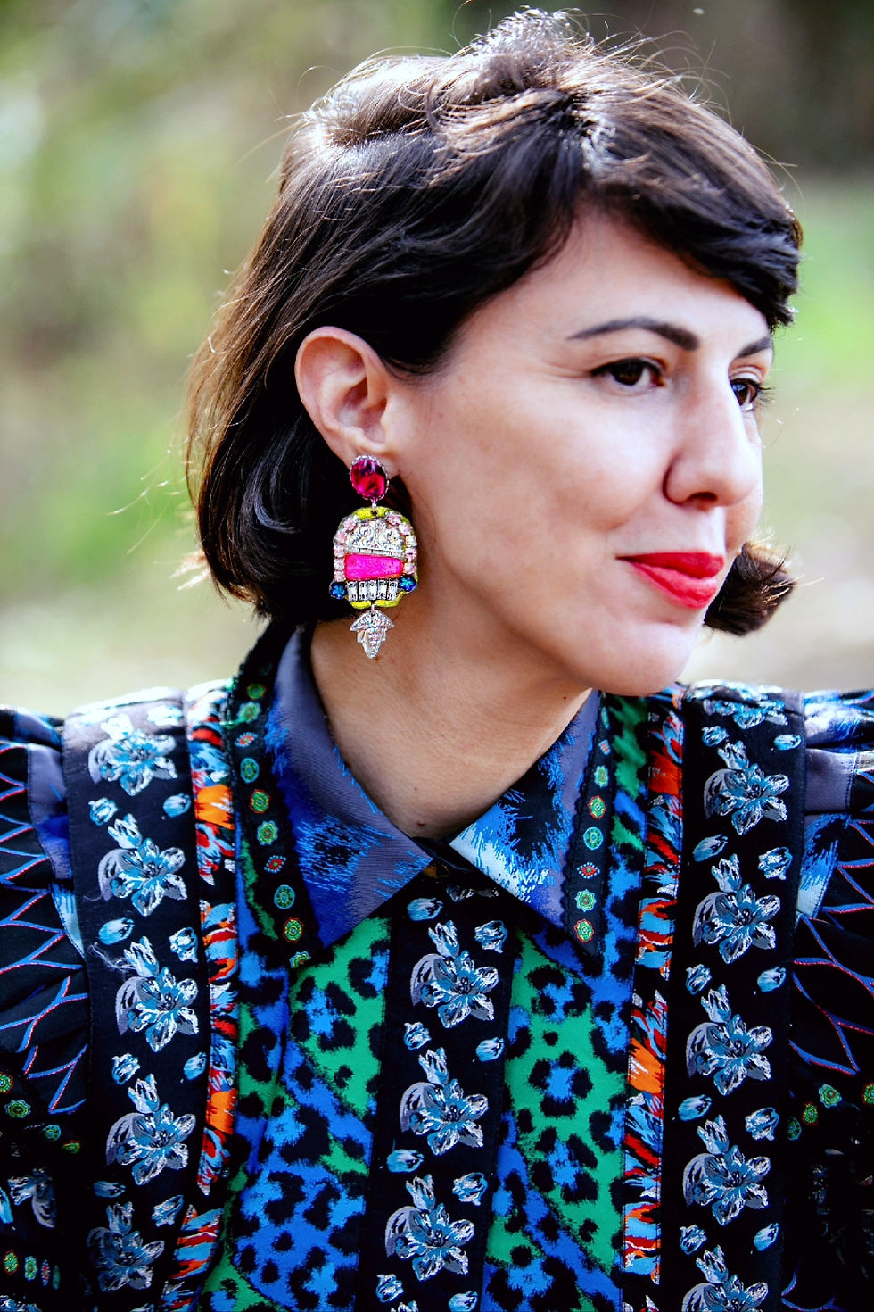 Thumbnail:  collage earrings