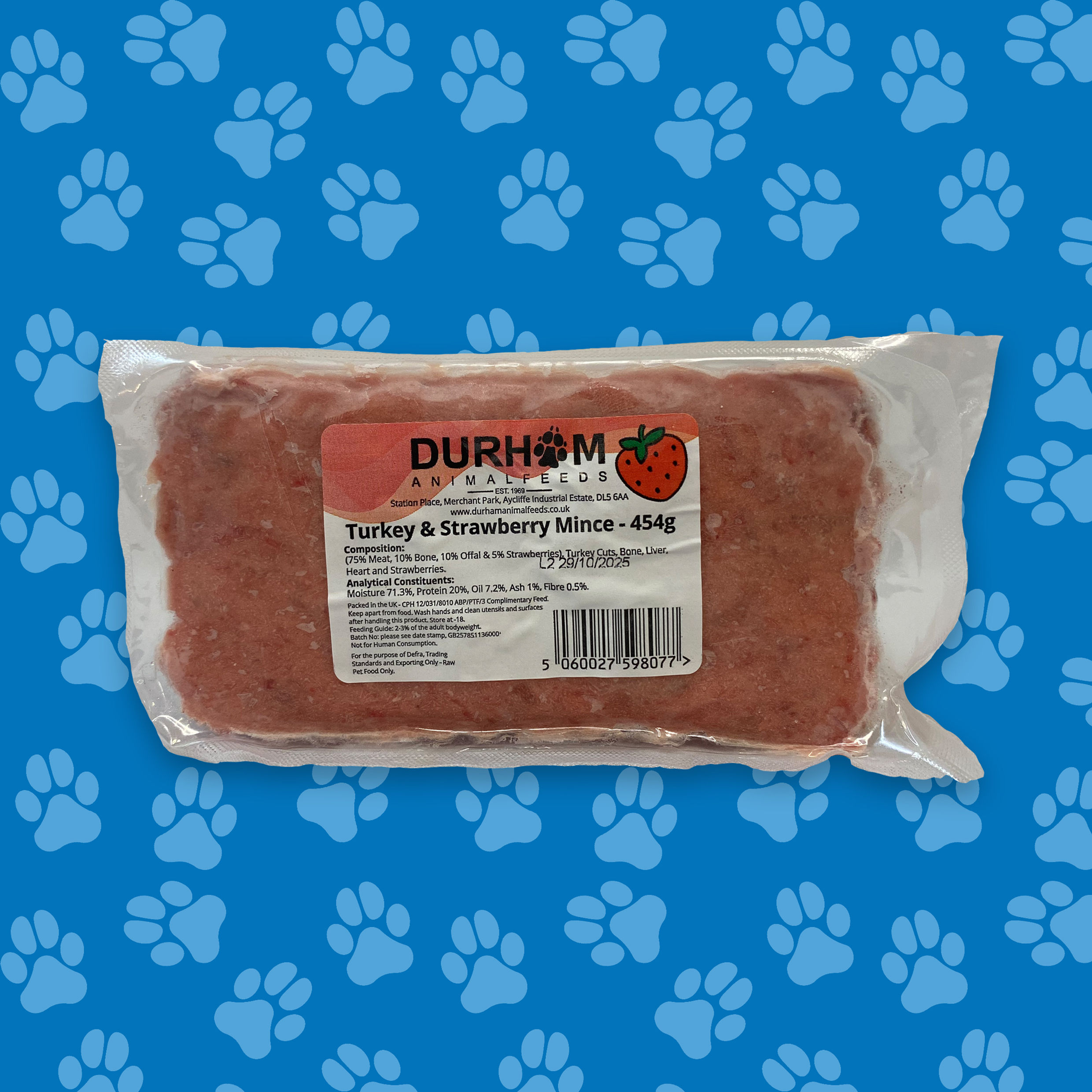 DAF Turkey & Strawberry (454g)