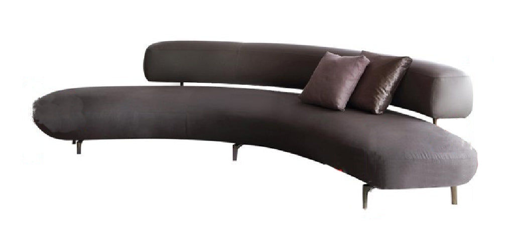 Velvet Sofa, Brown, Multiple Choices