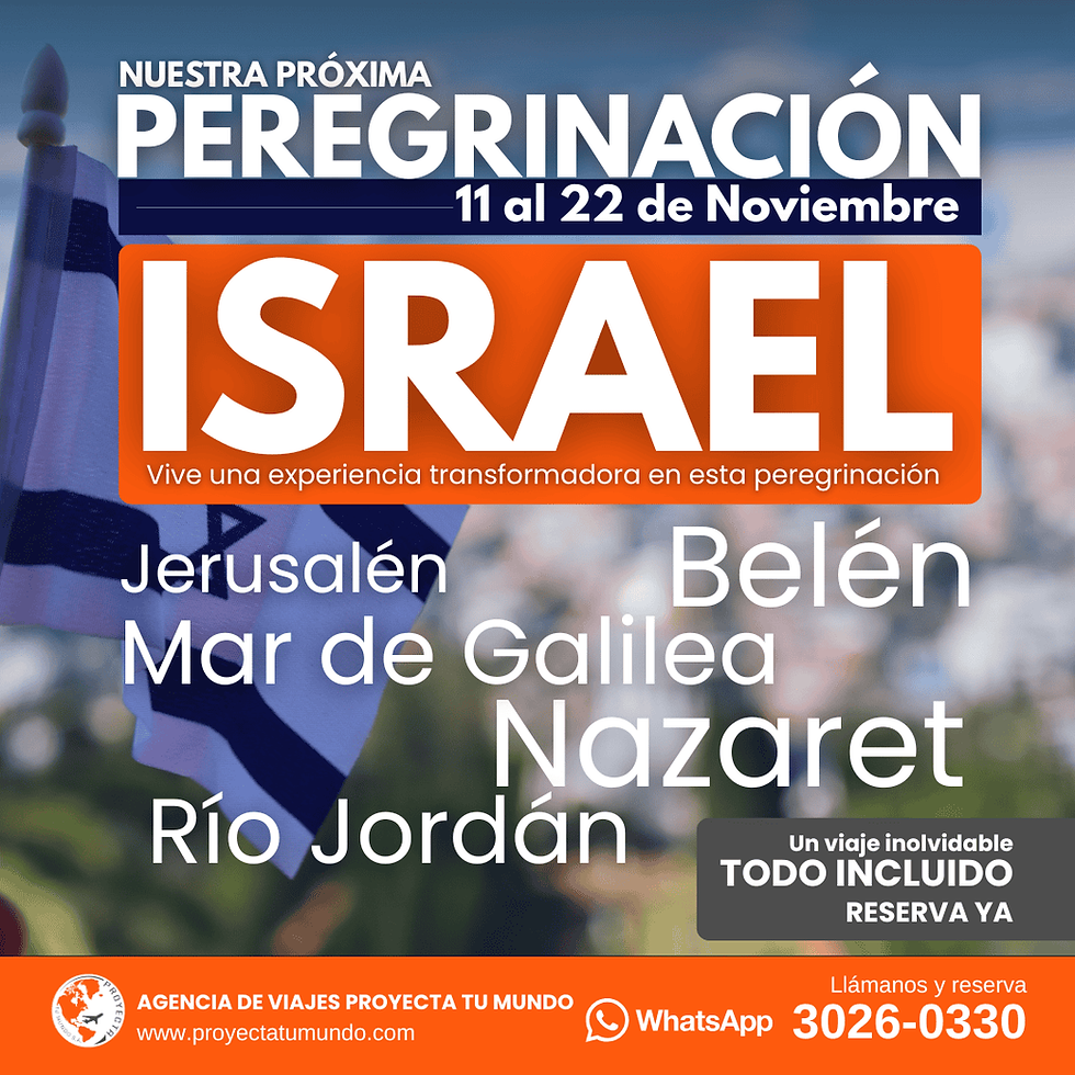 Tour Israel 11 al 22 noviembre