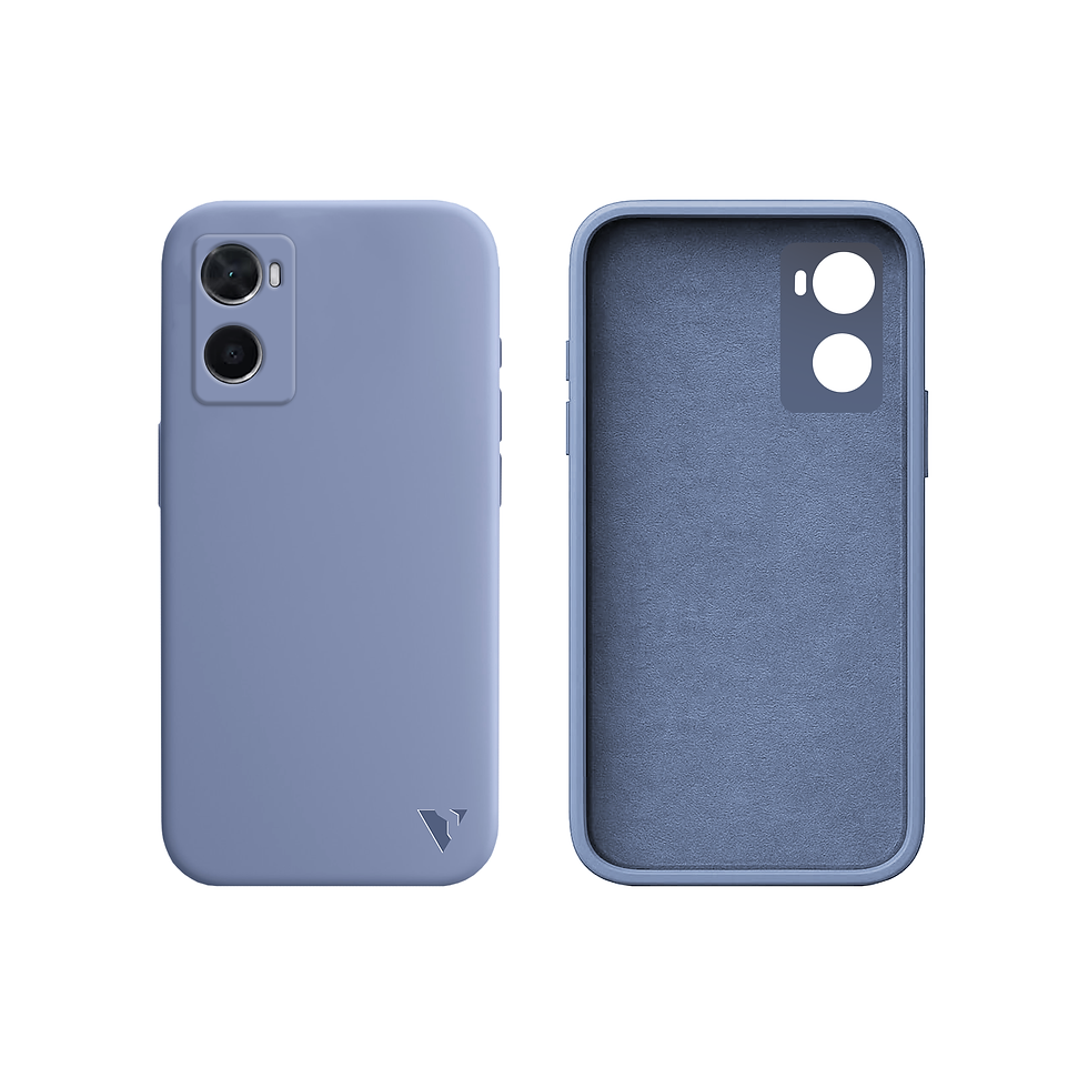 V-Matte Silicone Back Cover Case For OPPO A96
