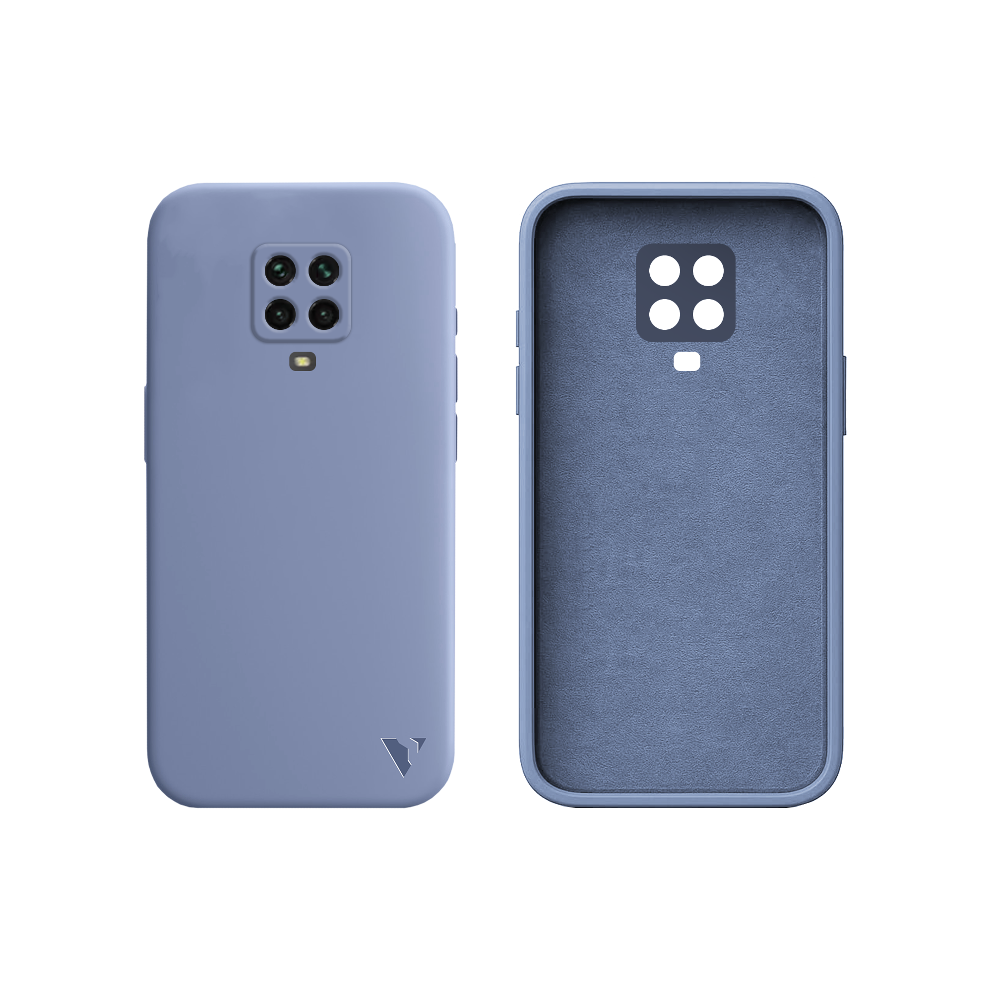 V-Matte Silicone Back Cover Case For POCO M2 PRO