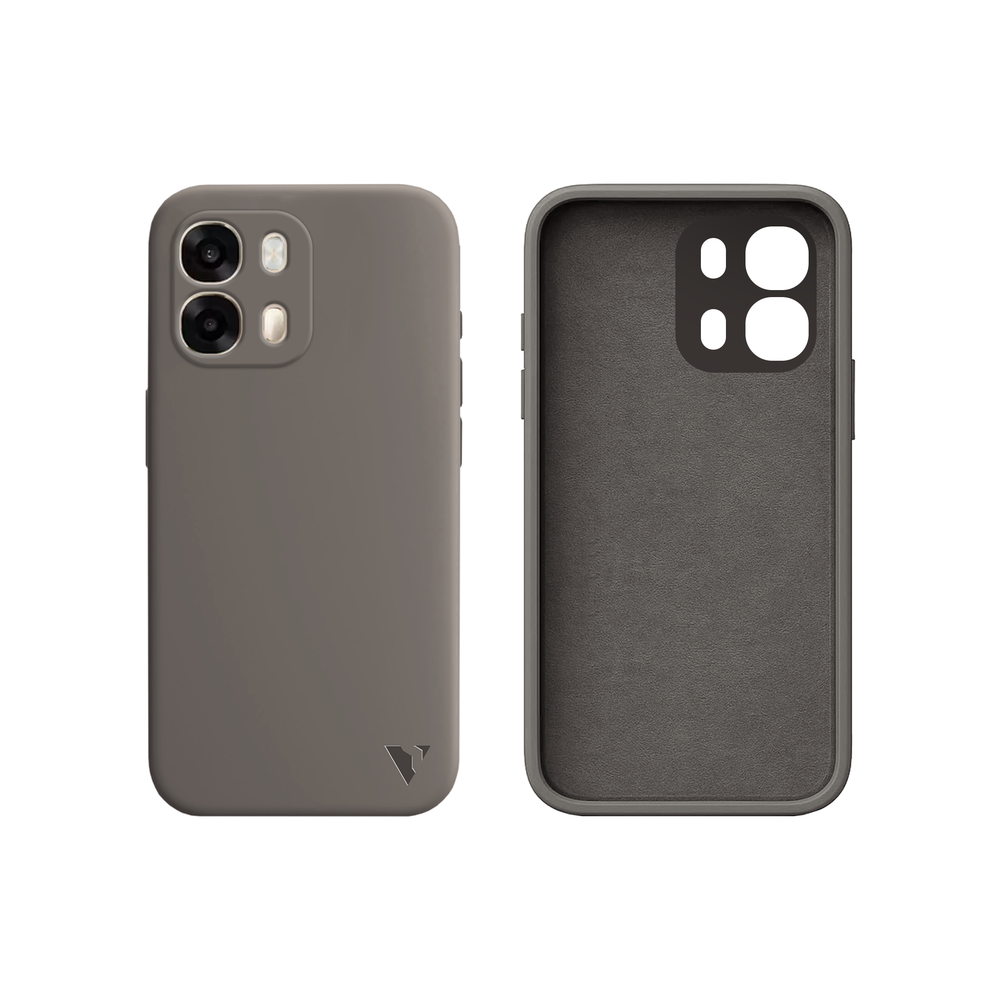 V-Matte Silicone Back Cover Case For OPPO A6 PRO