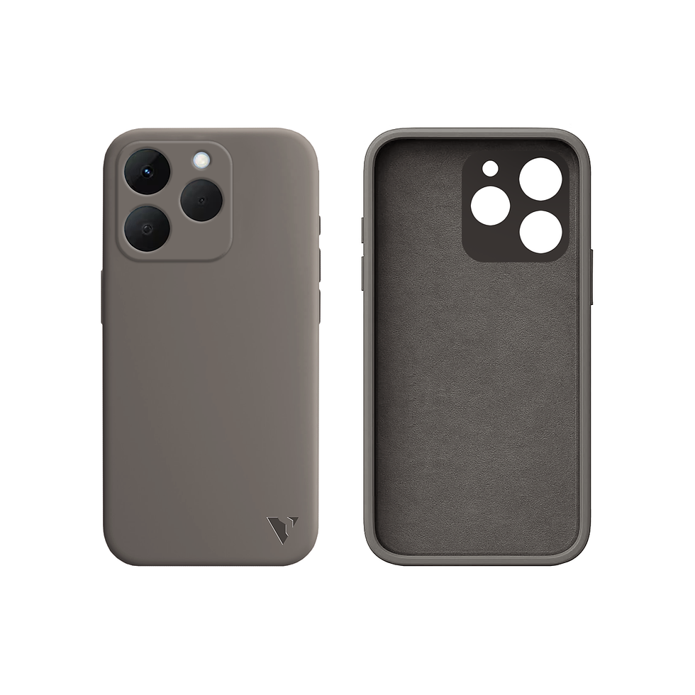 Thumbnail: V-Matte Silicone Back Cover Case For REALME 15T