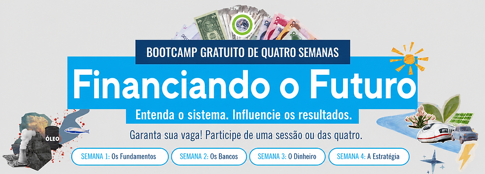 Climate Reality lança bootcamp gratuito sobre financiamento climático para fortalecer a liderança climática