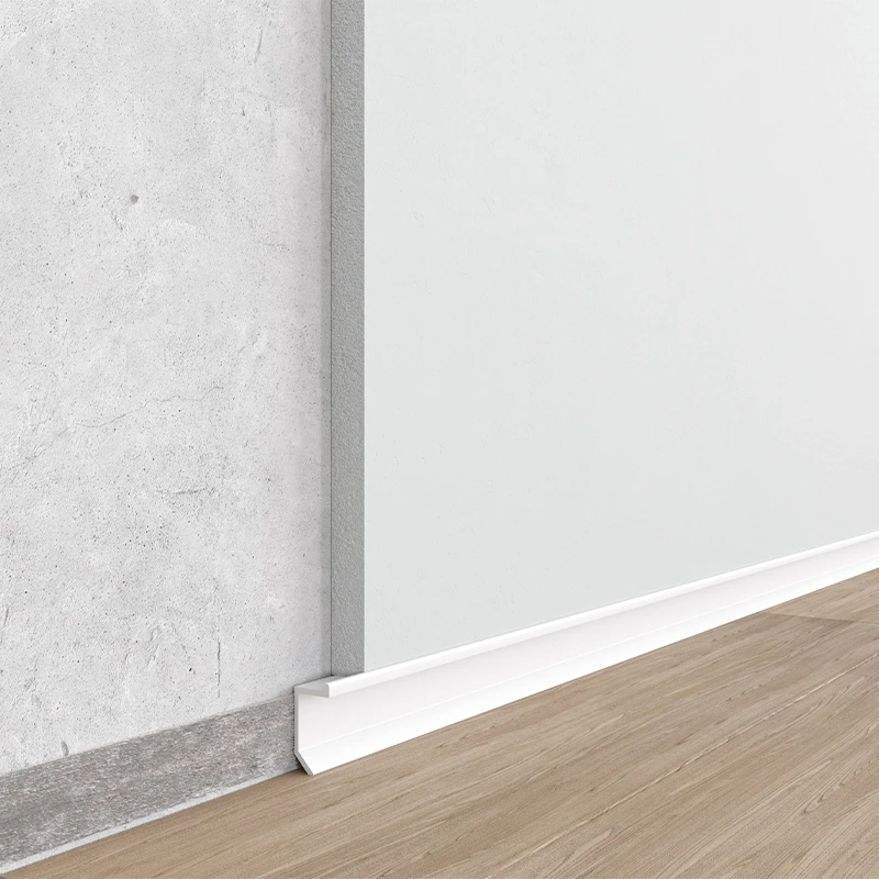 Aluminium Flush-Mounted Skirting Board 20mm x 2600mm ASP-112