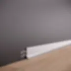 Thumbnail: Aluminium Skirting Board 40mm x 2600mm  - ASP40
