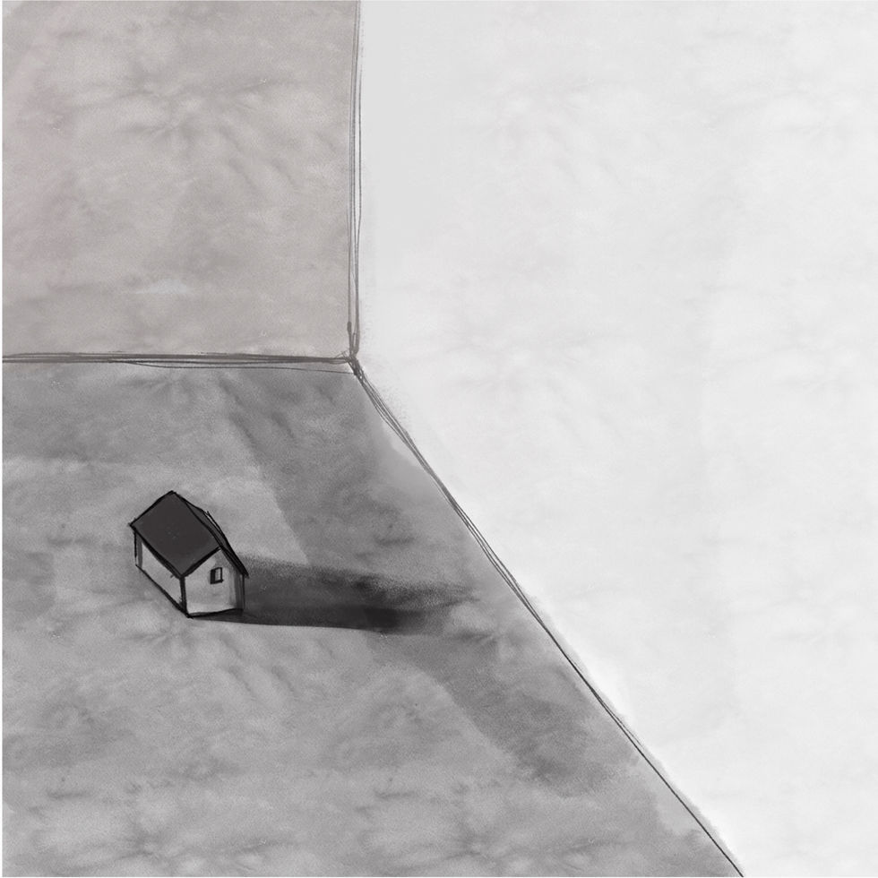 Die unvollendete Welt I, 60x60cm, Pigment Ink on Eco Matte, 2020 resize