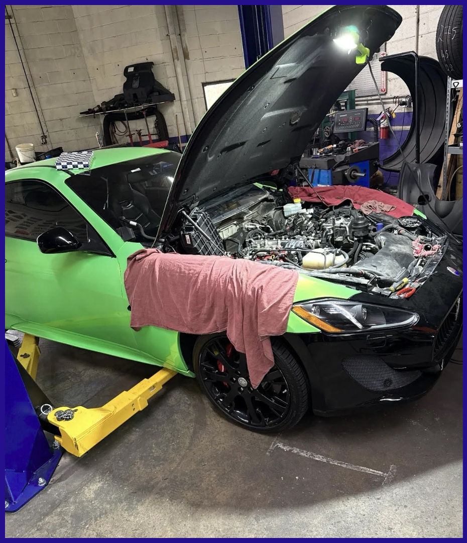 2015 Maserati GranTurismo Alternator Replacement and Valve Cover Gasket Repair Service Maintenance Professional Engine Inspection Maserati Service Technicians INDEPENDENT MASERATI SERVICE CENTER Glendale, Los Angeles 91204 Maserati Grecale Maserati Levante Maserati Quattroporte Maserati Ghibli Maserati GranCabrio Genuine Maserati OEM Parts Call: 818-869-9921
