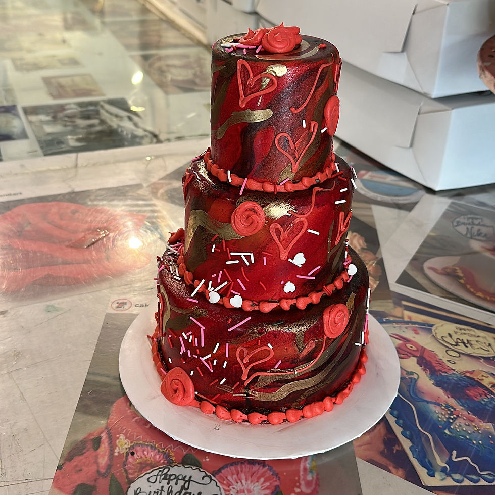 Valentine's Day Themed Cake CAKE AND ART Since 1976 Edible Art Cakes Birthday Cakes Photo Cakes 3D Cakes Graduation Cakes Wedding Cakes Theme Cakes Celebrity Cakes West Hollywood Los Angeles 90069 Cake Shop Professional Cake Artist (310) 657-8694