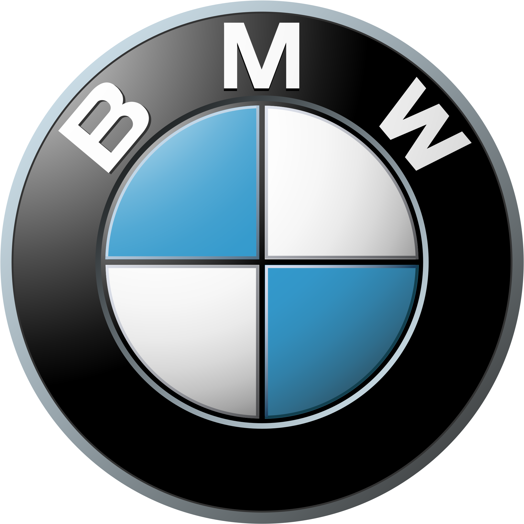 LOGO BMW Luxury Car Electric Vehicle Charging Installation Lou's SOUTH BAY Electric Inc.