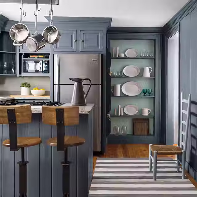 Accessible Open Shelving Kitchen Cabinet Color by Benjamin Moore The Kitchen Cabinet Refinish Masters Alex Rodriguez San Francisco Bay Area Premier Kitchen Cabinet Refinisher Northern CA Kitchen Cabinet Refinishing Company 