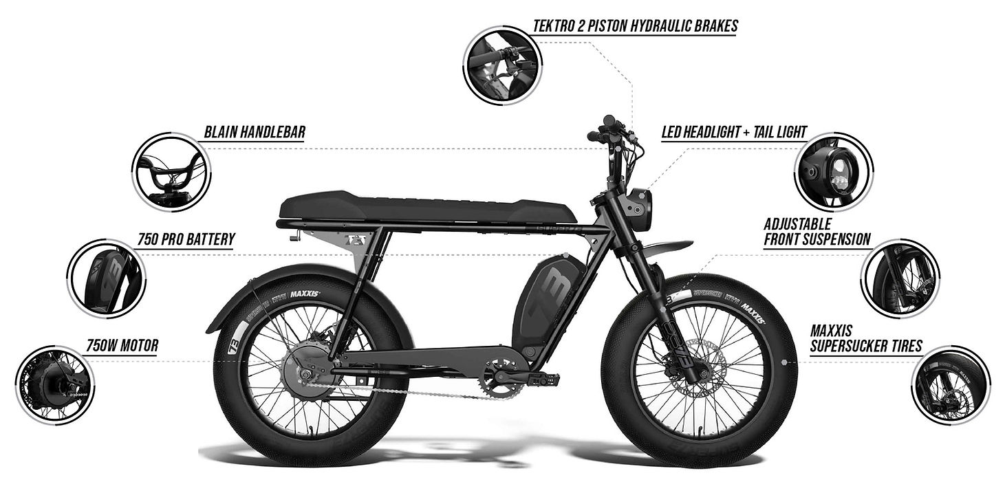 The Los Angeles Electric Bike Shop Full-Service New & Used SUPER73-S2 SE E-Bikes