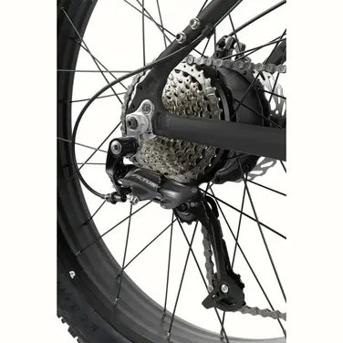 Electric Fat Bike Collections. Koa Rev 26" Electric Fat Tire Bike. Color Matte Black. Built to Handle Any Road. 46-mile battery range. Handle longest trips. 20MPH top speed with extra stable Fat 26 x 4.0 tires. Los Angeles Electric Bike Sales and Service. Retrospec E-Bike and Bike Authorized Dealer. Electric Bicycle Sales, Tune-Ups and Maintenance. Serving Cities in Venice Beach, Marina Del Rey, Playa Vista, Playa Del Rey, UCLA, West Los Angeles, and all Southern California. Address: 13106 W Washington Blvd #B Los Angeles, CA 90066 Call: 424-387-4388