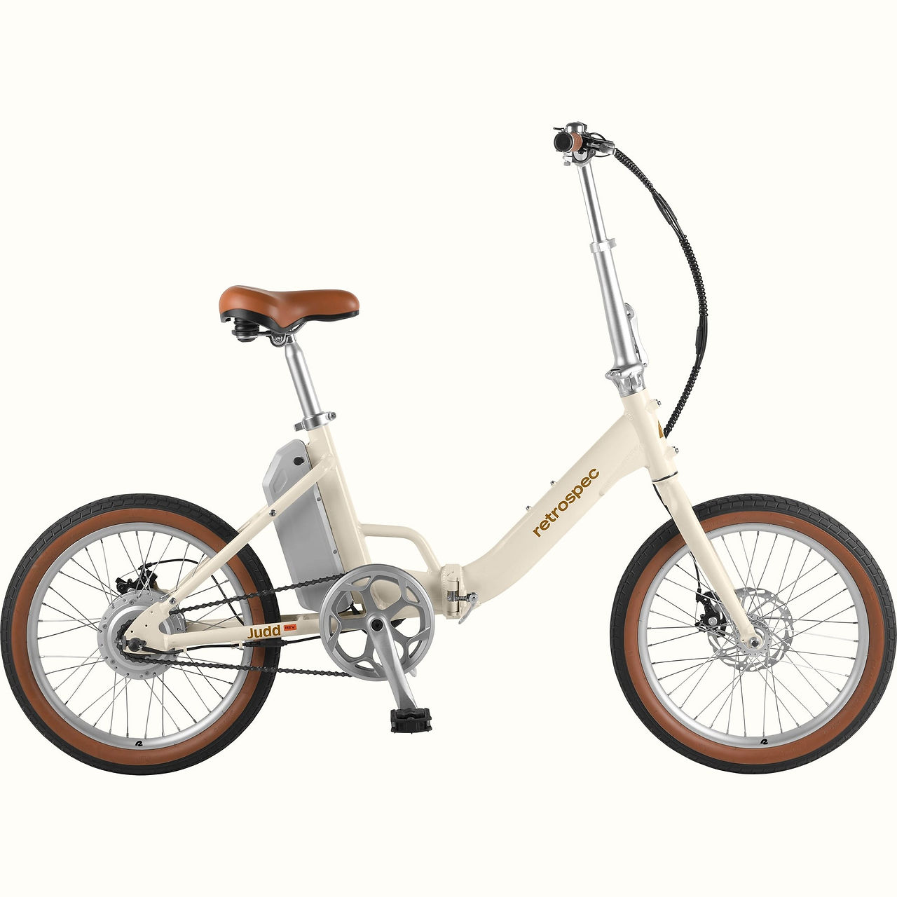 Color - Matte Eggshell: RETROSPEC® Judd Rev Folding Electric Bikes. West Los Angeles Bicycle Services Shop. RETROSPEC® E-Bikes Authorized Dealer. Full Service Local E-Bikes, Bikes, Rad Wagons, Adult Trikes, and Kids Bikes Sales, Rentals, Tune-Ups, Repair, Maintenance, and Assembly Services Shop near Marina del Rey, Santa Monica, Playa Vista, Beverly Hills, Venice Beach, UCLA, Culver City, Playa del Rey, Westside, Venice, Calabasas, Brentwood 90066. Call: 310-694-5934