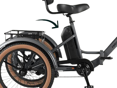 RETROSPEC® Boca Rev Electric Tricycle Features: On- or Off- Bike Charging. Los Angeles Electric Bike and Bicycle in West Los Angeles. RETROSPEC® Authorized Dealer Local E-Bike, Bike, Kids Bike and Adult Trike Sales, Rentals, Tune-Ups, Repair, Maintenance, and Assembly Service Shop near Marina del Rey, Playa del Rey, Calabasas, Culver City, Santa Monica, Beverly Hills, Playa Vista, Venice, UCLA, Westside, Brentwood, Venice Beach. Call: 310-878-0965