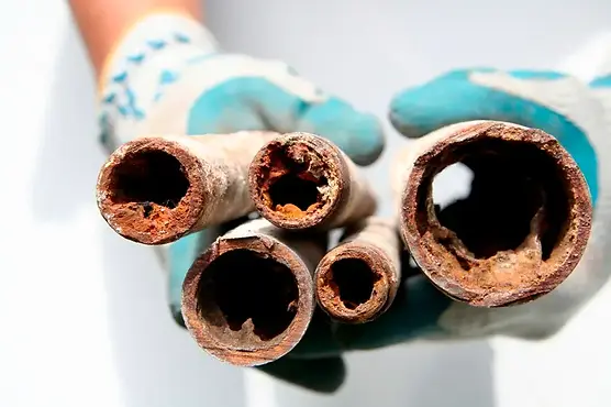 Old Galvanized Pipes Corroded Restricted Flow Immediate Bay Area Plumbing Company