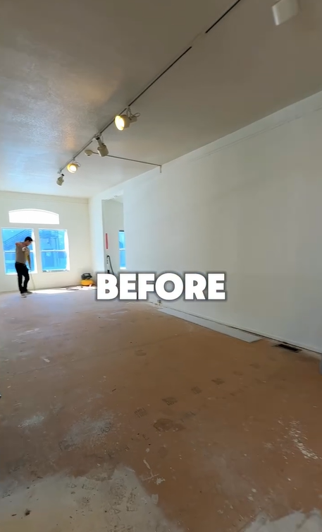 BEFORE PHOTO Vinyl Flooring Installation ELITE Floor Covering WEST LOS ANGELES Full-Service Luxury Flooring Sales, Refinishing, and Installation Company Local Southern California Residential Homes