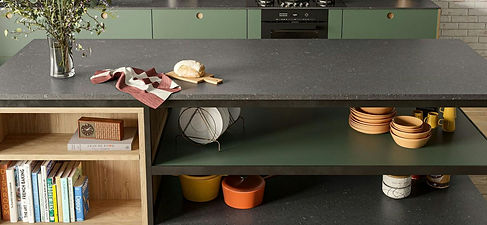 Silestone® Urban Crush Series: Cinder Craze Collection. Authorized Dealer of Silestone® and Cosentino®. Todd Branson Stoneworks HAWAII - Custom Kitchen and Bathroom Countertop Fabricator and Installer near Honolulu, Waikiki, Waipahu, Ewa Beach, Pearl City, Aiea, Ala Moana, Diamond Head, Oahu, Maui, Big Island, Kauai. 808-646-3884