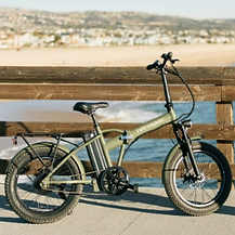 All Natural Fun from the Field with RETROSPEC Jax Rev Electric Folding Bike. The ReCYCLIST Electric Bike and Bicycle Sales, Rentals, and Services. RETROSPEC Authorized Dealer. Our most portable e-bike ever. Local E-Bike and Bicycle Shop near Marina del Rey, Westside, Playa Vista, Santa Monica, Culver City, Play del Rey, Venice, UCLA, Venice Beach, West Los Angeles 90066. Call 310-905-5386 to Schedule an Appointment.