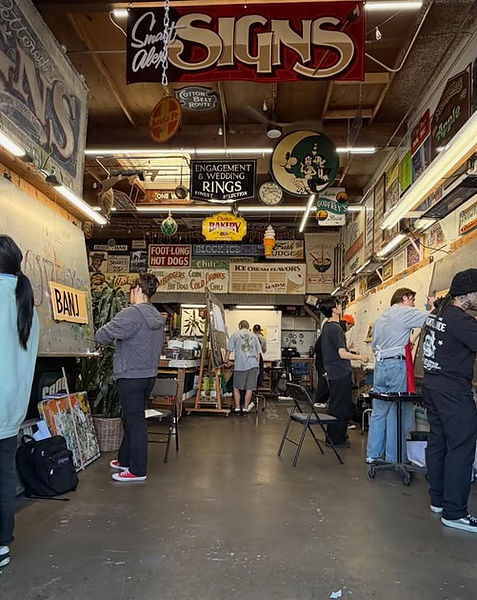 Southern California Workshops Huntington Beach 2-Day Intro to Sign Painting for Beginners