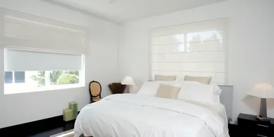 Roman Shades by ELCIELO® Shades is Available at California Replacement Windows - Full Service Vinyl Window and Patio Door Replacement Company and Authorized Dealer of ELCIELO® Shades in Los Angeles, Orange County, Tustin, Riverside, Inland Empire, South Bay, Pasadena, Newport Beach, Irvine, Anaheim, Southern California. Call 714-276-8780