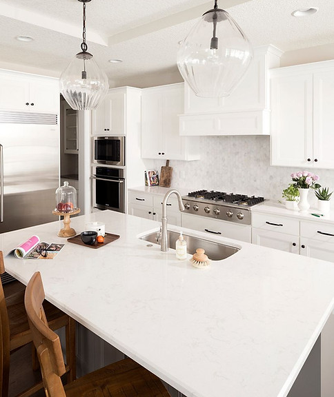 Torquay™ Quartz Cambria Kitchen Countertops Todd Branson Stoneworks Custom Countertops Kitchen Quality Stone Fabrication and Installation Excellence Custom Stone Fabricators and Installers Excellence in Quality Craftsmanship Pearl City, Waipahu, Oahu, HAWAII