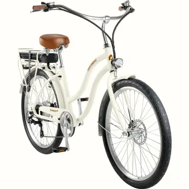 Electric Beach Cruiser Bike Collections. Chatham Rev Electric Beach Crusier Bike - Step Through. Color: Eggshell. Designed to Cruise in Comfort. Wide comfort saddle and cushioning, 26 x 2.40 tires makes this one of the smoothest rides to kick back on. Los Angeles Electric Bike Sales and Service. Retrospec E-Bike and Bike Authorized Dealer. Electric Bicycle Sales, Tune-Ups and Maintenance. Serving Cities in Venice Beach, Marina Del Rey, Playa Vista, Playa Del Rey, UCLA, West Los Angeles, and all Southern California.