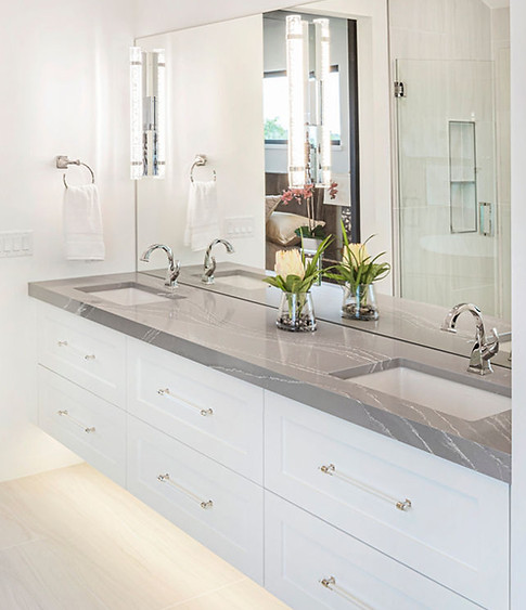Cambria® Bathroom Quartz Countertops Available at Todd Branson Stoneworks HAWAII - a Custom Countertop Fabricator and Installer in Honolulu, Oahu. Authorized Dealer of Cambria® Quartz. Call 808-646-3884 to Schedule a CUSTOM QUOTE. Waikiki, Waipahu, Ewa Beach, Pearl City, Diamond Head, Aiea, Ala Moana, North Shore, Kailua, Kahala, Portlock, Monoa, Maui, Big Island, Kauai, Lanai.